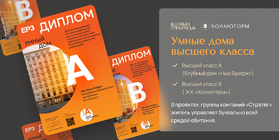 Два ЖК от ГК «Стратег» лидируют в реестре умных домов 