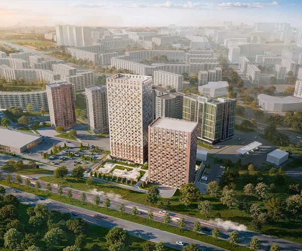 ЖК «Заря» в Сипайлово: комфорт-класс с видами на Белую и двором на стилобате